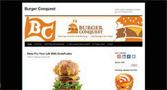 Desktop Screenshot of burgerconquest.com